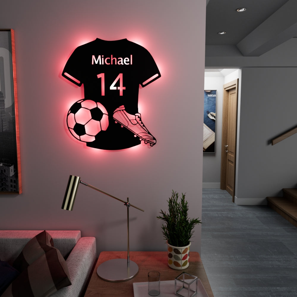 Personalized Football Player Name Tags