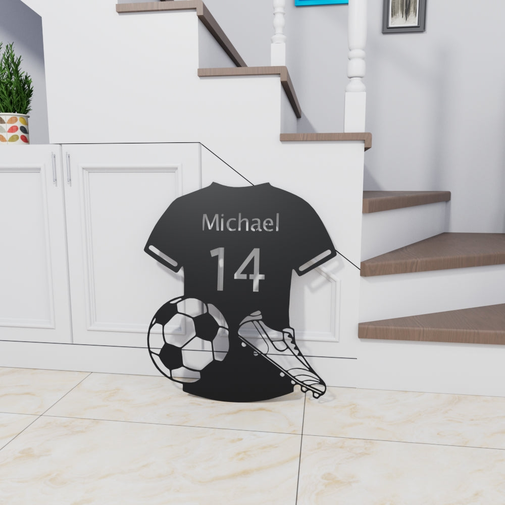Personalized Football Player Name Tags