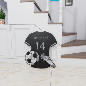Personalized Football Player Name Tags
