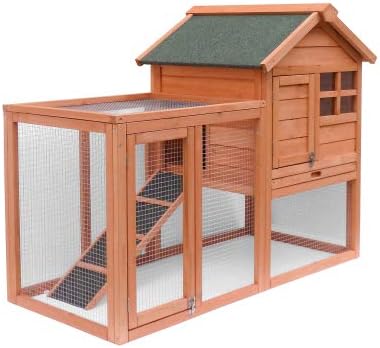 Chicken Run,Small Chicken Coop,Outdoor Chicken Coop Easily-Assembled Wooden Chicken coop