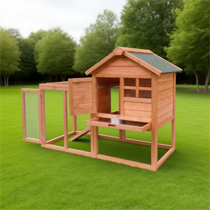 Chicken Run,Small Chicken Coop,Outdoor Chicken Coop Easily-Assembled Wooden Chicken coop