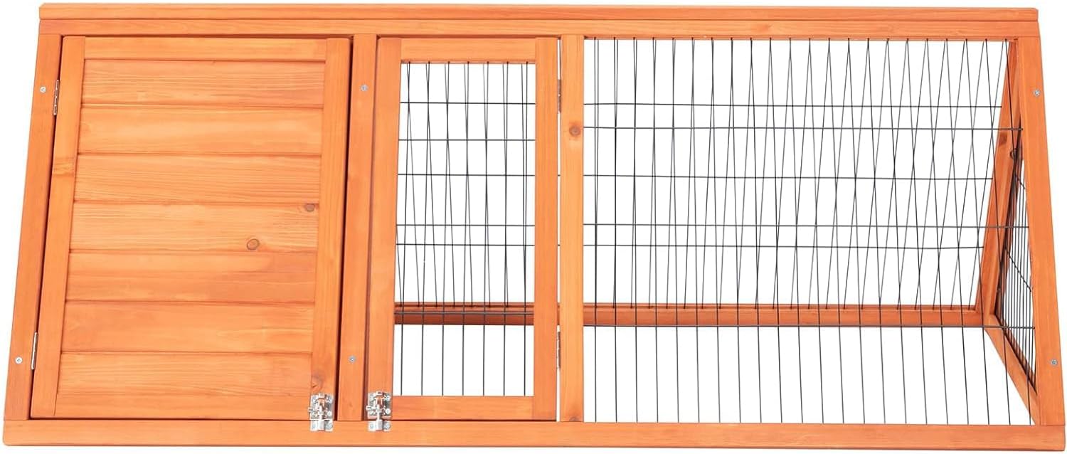 Small Chicken Coop Outdoor Wooden Poultry Hutch & Duck Coop, Quail Cages, Animal Pen