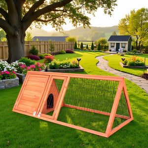 Small Chicken Coop Outdoor Wooden Poultry Hutch & Duck Coop, Quail Cages, Animal Pen