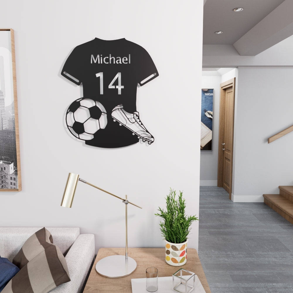 Personalized Football Player Name Tags